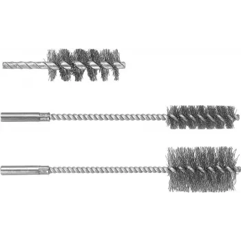 Wolfcraft cilindriskā birste 2104000, 19 mm, gofrēta tērauda stieple, 6 mm kāts