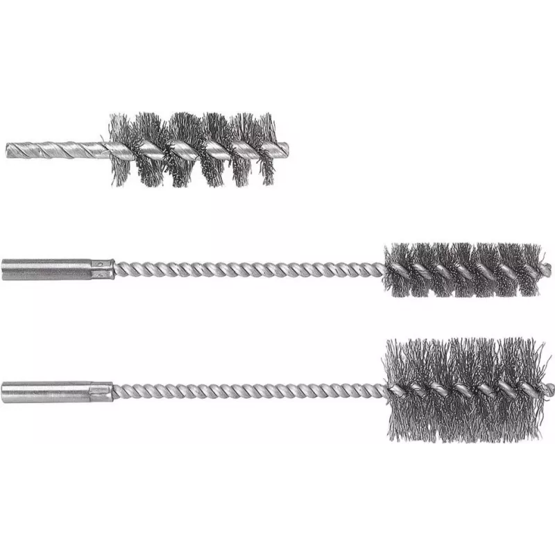 Wolfcraft cilindriskā birste 2104000, 19 mm, gofrēta tērauda stieple, 6 mm kāts
