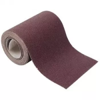 Wolfcraft 1741000 slīpēšanas papīra rullis ar āķu un cilpu stiprinājumu, P120 graudainība, 4 m x 115 mm, alumīnija oksīds, koksnei, krāsai, lakai, špaktelēm, plastmasai, vieglajiem metāliem