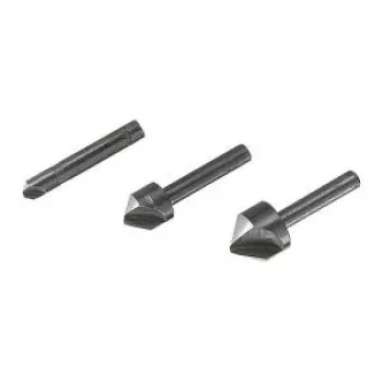 Wolfcraft 2504000 iegremdēšanas urbju komplekts, 3 gab., 6/12/16 mm, instrumentu tērauds, cilindrisks kāts