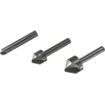 Wolfcraft 2504000 iegremdēšanas urbju komplekts, 3 gab., 6/12/16 mm, instrumentu tērauds, cilindrisks kāts