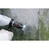 Wolfcraft kausa suku birste ar 1/4 collas (6,3 mm) kātu, 50 mm birstes diametrs, gofrēta tērauda stieple 2106000