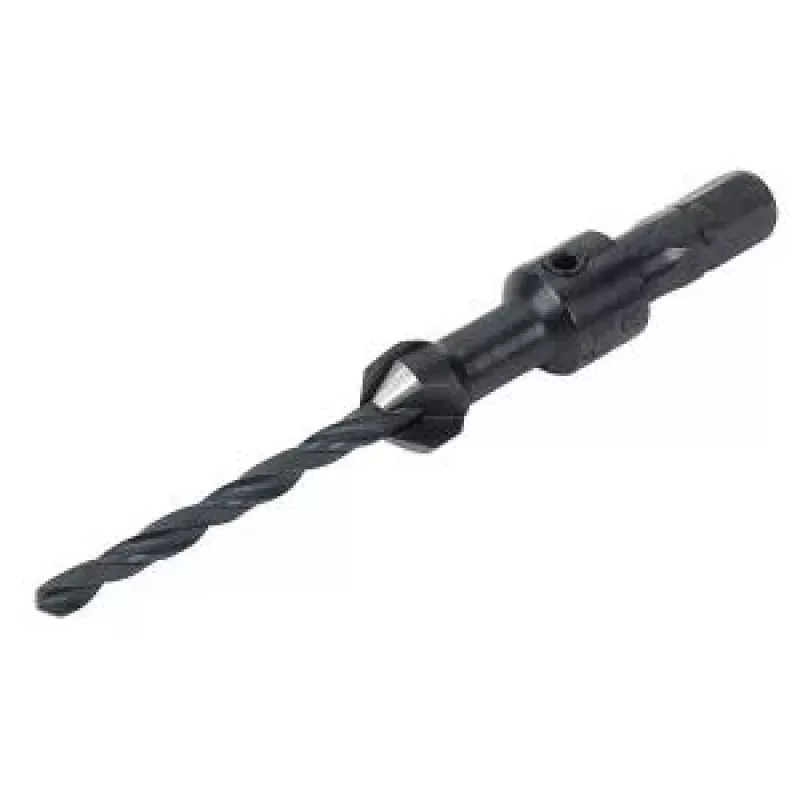 Wolfcraft 2545000 Iegremdēšanas urbis ar sešstūra kātu, 12 mm, 5 asmeņi, 90°
