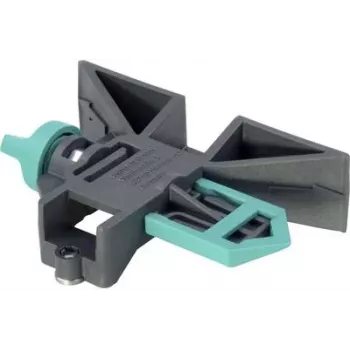 Wolfcraft 5221000 vadotnes sliedes gala atbalsts, plastmasa, melns