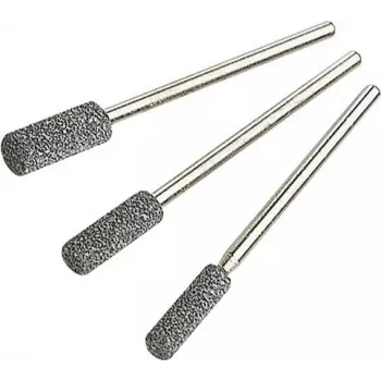Wolfcraft 2175000 keramikas slīpēšanas uzgaļu komplekts, 3 gab., 2,35 mm kāts