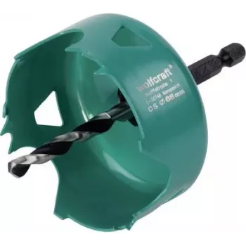 Wolfcraft 5968000 bi-metāla caurumu zāģis 68 mm