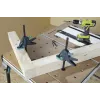 Wolfcraft 3036000 darbagalda skava, spīlēšanas platums 120 mm