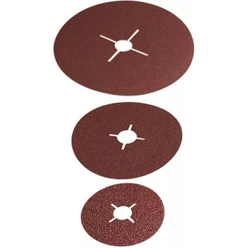 Wolfcraft 2476000 slīpēšanas disku komplekts, 115 mm, bez perforācijas, graudainība P24/P40/P60/P100, 10 gab.