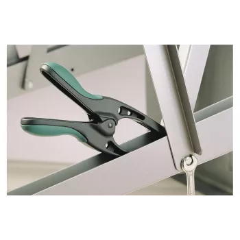 Wolfcraft MT 70 atsperes skava ar smailajām žokļiem, 70 mm iespīlēšanas platums, stiklašķiedras pastiprināts poliamīds, melna/sarkana 3633000