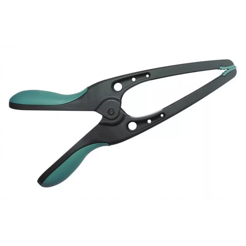 Wolfcraft MT 70 atsperes skava ar smailajām žokļiem, 70 mm iespīlēšanas platums, stiklašķiedras pastiprināts poliamīds, melna/sarkana 3633000