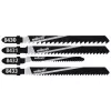 Wolfcraft 8430000 10 gabalu finierzāģa asmeņu komplekts kokam, T-veida kāts