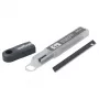 Wolfcraft Profi-Sharp lūstošie asmeņi 9 mm, melni, 5 gab. 4207000