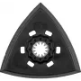 Wolfcraft 4247000 Delta slīpēšanas pamatne, 93 mm, ar āķu un cilpu stiprinājumu, 1 gab.