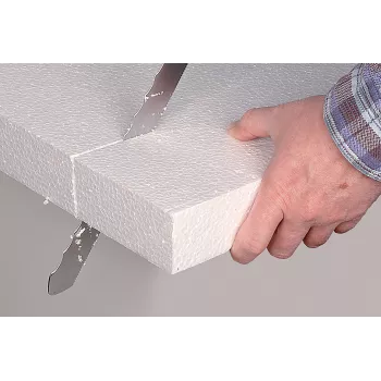 wolfcraft speciālais izolācijas materiālu nazis 270 mm, ar koka rokturi (4119000)