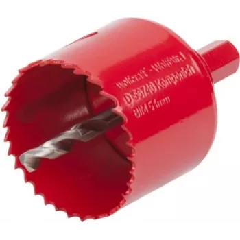 wolfcraft 5472000 bi-metāla HSS urbjuzgalis 20 mm kokam, metālam, plastmasai, drywall