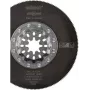 Wolfcraft 4244000 segmenta zāģa asmens 85 mm HSS oscilējošiem daudzfunkciju instrumentiem, 1 gabals