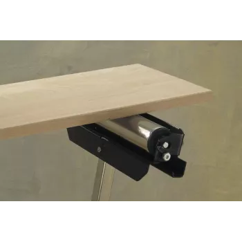 Wolfcraft 6102300 salokāms rullīšu statīvs, augstumā regulējams 630–940 mm, 50 kg slodze