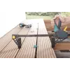 Wolfcraft 6985000 skrūvspīles ar 450 mm iespīlēšanas platumu un 120 kg iespīlēšanas spēku