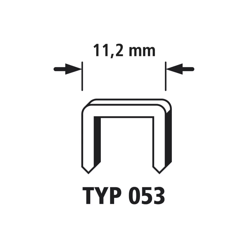 Wolfcraft tacocraft rokas skavotājs Type 53 skavām 4-10 mm (7090000)