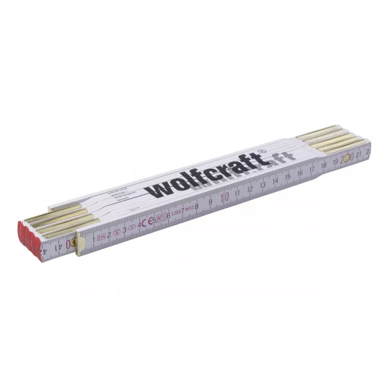 Wolfcraft 5227000 alumīnija taisnvirziens 2 m