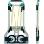 wolfcraft TS 600 alumīnija rokas ratiņi, 70 kg, melni 5505000
