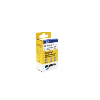 GESIPA PolyGrip® aklo kniedes uzgrieznis M8, tērauda stienis 11x20mm, 25 gab.