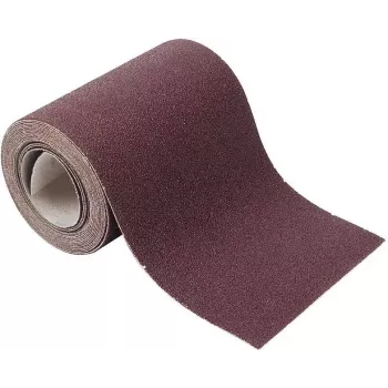 Wolfcraft 1739000 ātri maināmais slīpēšanas papīrs ruļļa formā, 60 graudainība, 115 mm x 4 m