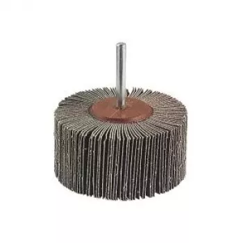 Wolfcraft 2037000 lamelu slīpēšanas uzgalis 20 mm diametrā, 6 mm kāts, P80 graudainība, 25 000 RPM