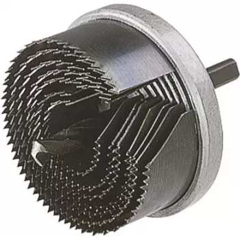 Wolfcraft 2160000 urbju komplekts ar centrējošo urbi, 5 gab., 68-98 mm, koksnei, ģipškartonam, plastmasai, ar futrāli