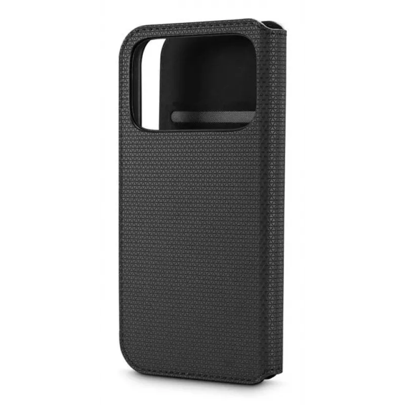 Black Rock Booklet Slim Folio vāks Apple iPhone 17 Pro, melns 00080398