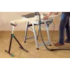 Wolfcraft 6119973 augstumā regulējams salokāms rullīšu statīvs 60 kg