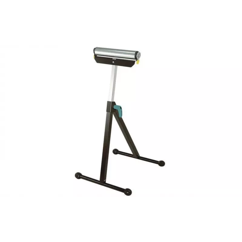 Wolfcraft 6119973 augstumā regulējams salokāms rullīšu statīvs 60 kg