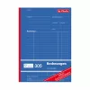 Herlitz rēķinu veidlapu grāmatiņas A5, 2 daļu, bezoglekļa, 4 gab. 300003799