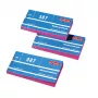 Herlitz dubultie numuru bloki 1-1000, dažādās krāsās, 10 bloki 300010530