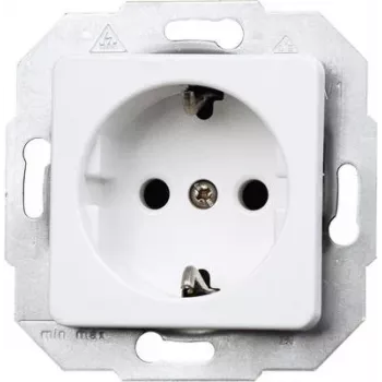 HEINRICH KOPP Schuko kontaktligzdas ieliktnis, 1 modulis, balts 113613087