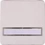 Kopp HK02 pārslēga pārsegs ar lēcu, atslēgas simbols, Arctic White 330513005