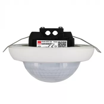 B.E.G. Brück PD4N-KNXs-BA-DE KNX klātbūtnes detektors, iestrādājams griestos, 360°, balts 93535