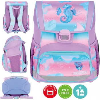 Herlitz mugursoma Loop 6-9 gadi Seahorse Ocean Lights