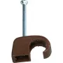HEINRICH KOPP naglu kabeļu skavas, kūļa diametrs 7-11 mm, brūnas, 50 gab. 342706082