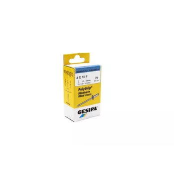 GESIPA PolyGrip® aklo kniedes no nerūsējošā tērauda A2 4,0 x 10,0 mm, 75 gab. 1464827