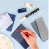 FIMO SOFT Jeans Effect modelēšanas māla komplekts, cepamkrāsnī cietējošs, 4 x 25 g (balts, gaiši zils, tumši zils, pelēks) 8025 HTC2