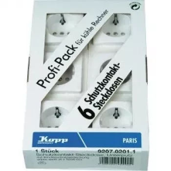 HEINRICH KOPP Paris Schuko kontaktligzdas ieliktnis polāri balts 920702011