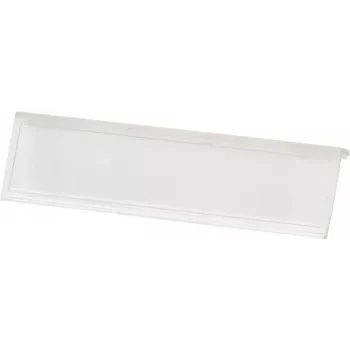 HEINRICH KOPP 491510008 marķējuma lauks vāciņu rāmjiem, polāri balts, 1 modulis, 50 x 10 mm marķējuma laukums, iespraužams