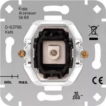 Kopp pogas ieliktnis HK05/HK07 Alumīnijs 504700000