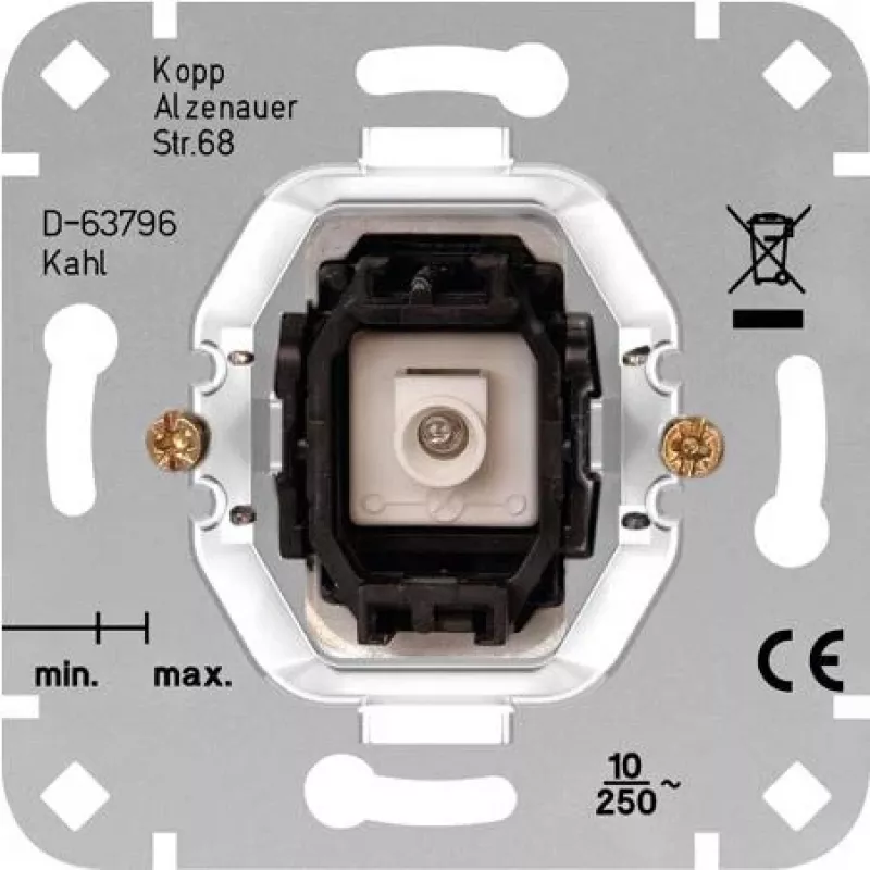 Kopp pogas ieliktnis HK05/HK07 Alumīnijs 504700000