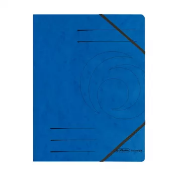 HERLITZ stūru elastīgā mape A4 zila, 5 gab. 11387180-000