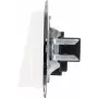 HEINRICH KOPP centrālā pārsega plāksne tīri baltā RAL 9010 492229006