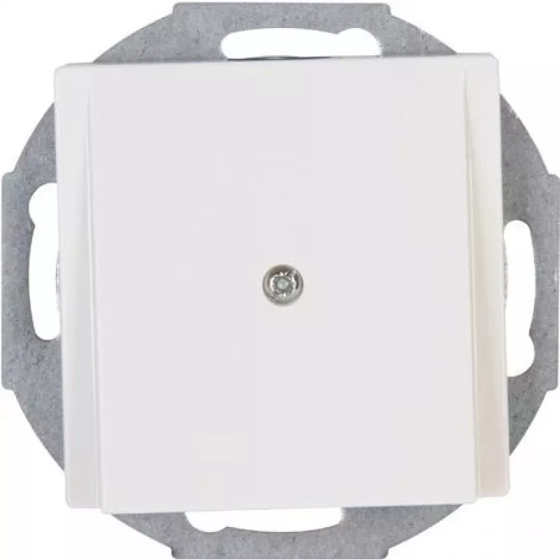 HEINRICH KOPP centrālā pārsega plāksne tīri baltā RAL 9010 492229006