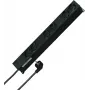 HEINRICH KOPP 19 inch statīva kontaktligzdu bloks 6 vietu Schuko melns 2m kabelis 931615016