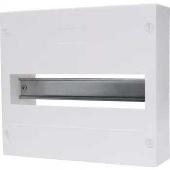 HEINRICH KOPP 344610006 Virsapmetuma sadales kārba, 14 moduļu vienības, 1 rinda, balta